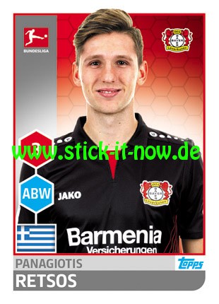 Topps Fußball Bundesliga 17/18 "Sticker" (2018) - Nr. 174