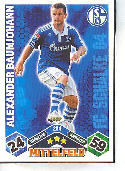 Match Attax 10/11 - ALEXANDER BAUMJOHANN - 284