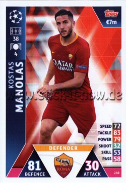 Match Attax Champions League 18/19 - Nr. 240