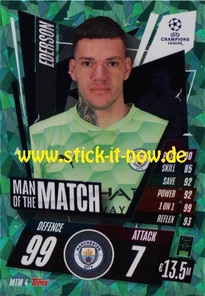 Match Attax Champions League 2020/21 "Festive" - Nr. MTM 4