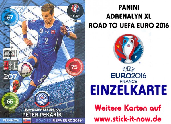 Adrenalyn XL - Road to UEFA Euro 2016 France - Nr. 192