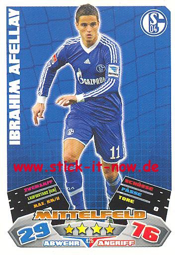 Match Attax 12/13 EXTRA - Ibrahim Afellay - FC Schalke 04 - Nr. 425
