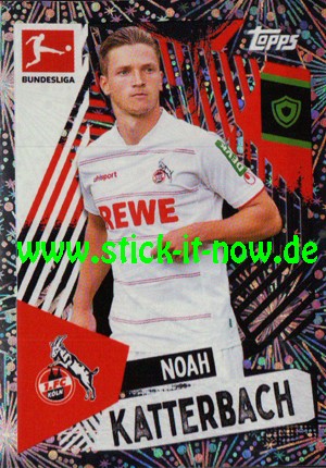 Topps Fußball Bundesliga 2021/22 "Sticker" (2021) - Nr. 256 (Glitzer)
