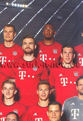 FC BAYERN MÜNCHEN - Trading Cards - 2016 - Nr. 73