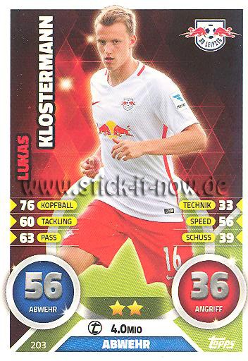 Topps Match Attax Bundesliga 16/17 - Nr. 203