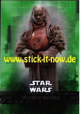 Star Wars - The Rise of Skywalker "Teil 2" (2019) - Nr. 27 "Green"