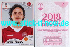 Panini WM 2018 Russland "Sticker" INT/Edition - Nr. 252