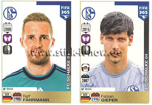 Panini FIFA 365 Sticker - Nr. P2 - P3