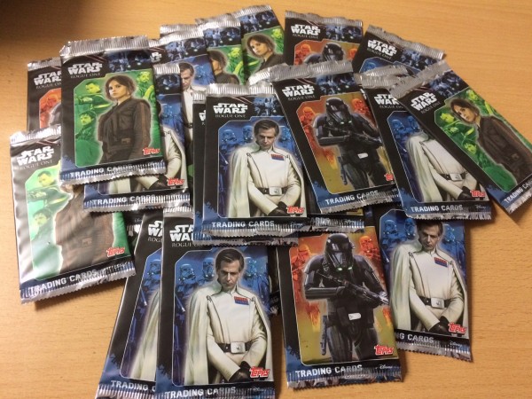 Star Wars - Rogue one - Trading Cards - 25 Booster