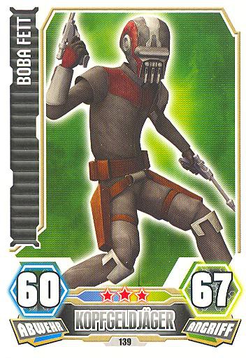 Force Attax - Serie 3 - Boba Fett - Nr. 139