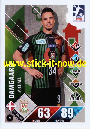 LIQUI MOLY Handball Bundesliga "Karte" 20/21 - Nr. 9