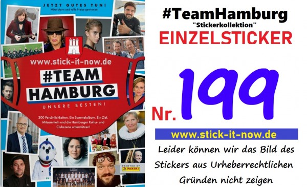 #TeamHamburg "Sticker" (2021) - Nr. 199