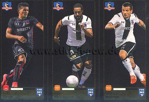 Panini FIFA 365 Sticker - Nr. 233 - 234 - 235