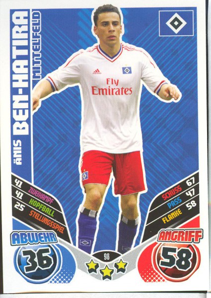 Änis Ben-Hatira - Match Attax 11/12