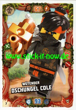 Lego Ninjago Trading Cards - SERIE 6 "Next Level" (2021) - Nr. 7