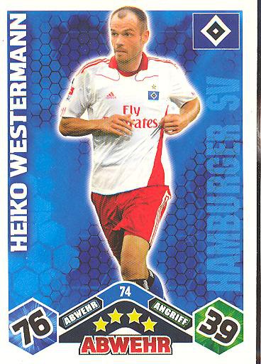 Match Attax 10/11 - HEIKO WESTERMANN - 074