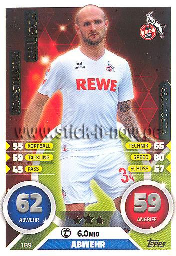 Topps Match Attax Bundesliga 16/17 - Nr. 189