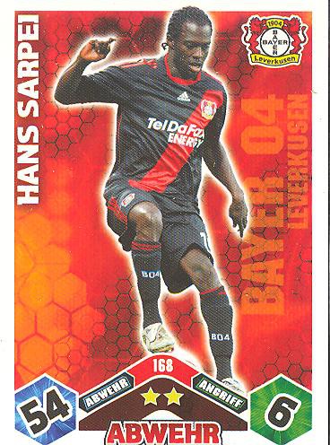 Match Attax 10/11 - HANS SARPEI - 168