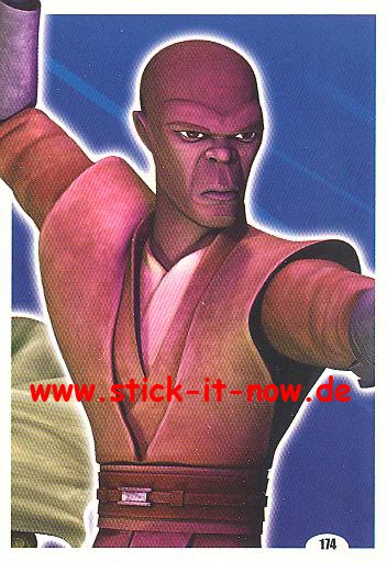 Force Attax - Star Wars - Clone Wars - Serie 4 - STRIKE FORCE - Jedi-Ritter - Nr. 174