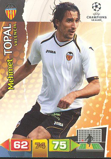 Mehmet Topal - Panini Adrenalyn XL CL 11/12 - FC Valencia