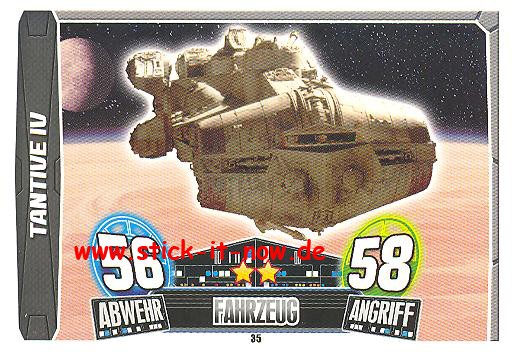 Force Attax Movie Collection - Serie 3 - TANTIVE IV - Nr. 35