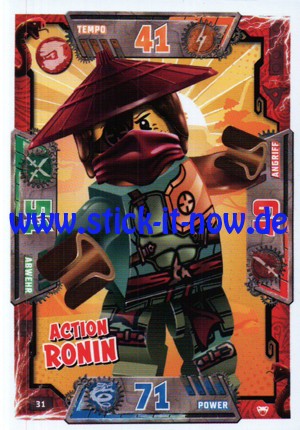 Lego Ninjago Trading Cards - SERIE 2 (2017) - Nr. 31