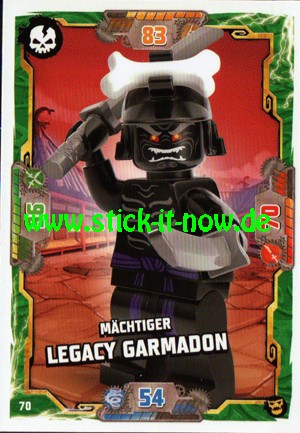 Lego Ninjago Trading Cards - SERIE 6 "Next Level" (2021) - Nr. 70