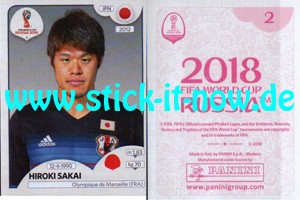 Panini WM 2018 Russland "Sticker" INT/Edition - Nr. 646