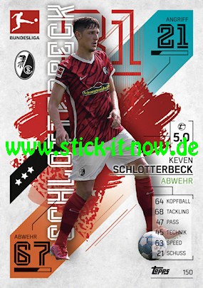 Topps Match Attax Bundesliga 2021/22 - Nr. 150