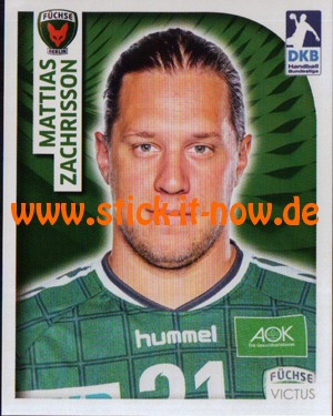 DKB Handball Bundesliga Sticker 17/18 - Nr. 90