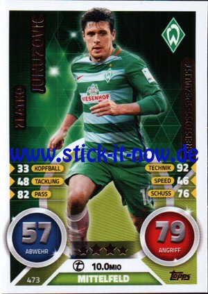 Topps Match Attax Bundesliga 16/17 Extra - Nr. 473