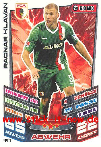 Match Attax 13/14 EXTRA - RAGNAR KLAVEN - Nr. 447