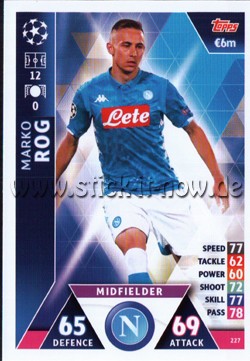 Match Attax Champions League 18/19 - Nr. 227