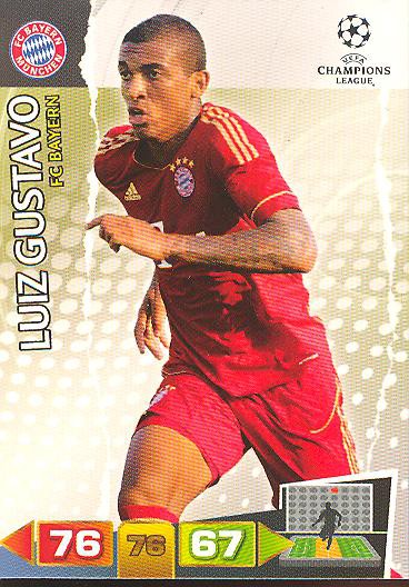 Luiz Gustavo - Panini Adrenalyn XL CL 11/12 - FC Bayern München