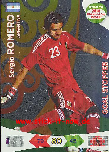 Panini Adrenalyn XL Road to WM 2014 - ROMERO - Goal Stopper