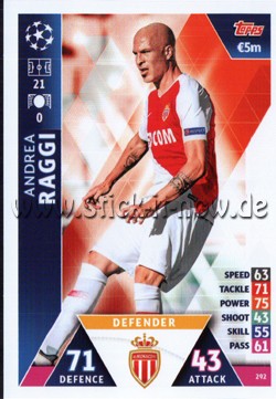 Match Attax Champions League 18/19 - Nr. 292