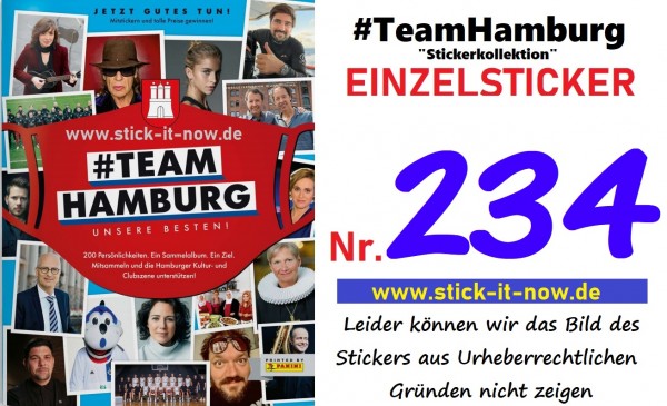 #TeamHamburg "Sticker" (2021) - Nr. 234