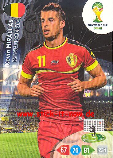 Panini Adrenalyn XL Brasil WM 2014 - Kevin MIRALLAS