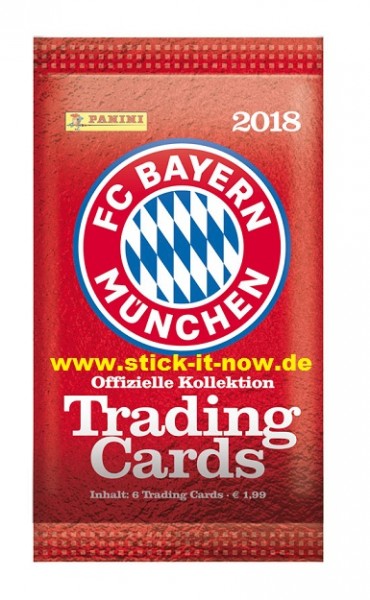 FC BAYERN MÜNCHEN - Trading Cards - 2018 - Booster