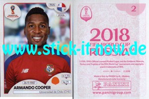 Panini WM 2018 Russland "Sticker" INT/Edition - Nr. 533