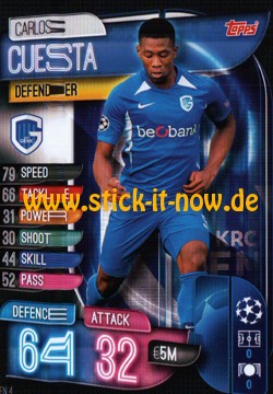 Match Attax Champions League 2019/20 - Nr. GEN 4