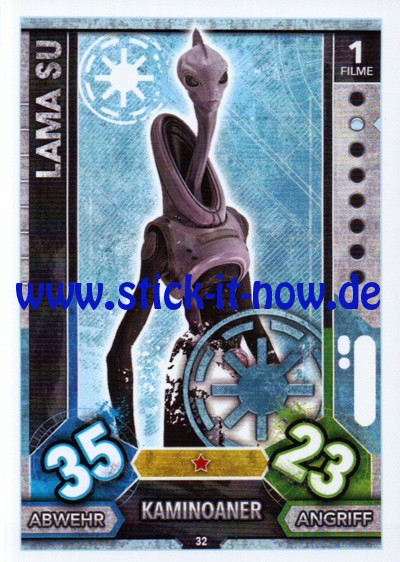Topps Star Wars FORCE ATTAX UNIVERSE (2017) - Nr. 32