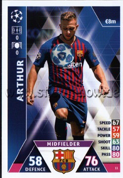 Match Attax Champions League 18/19 - Nr. 11