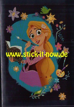 Rapunzel - Die Serie "Sticker" (2018) - Nr. 124 (Glitzer)