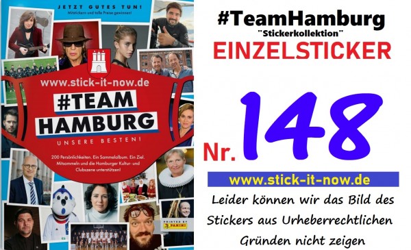 #TeamHamburg "Sticker" (2021) - Nr. 148 (Glitzer)