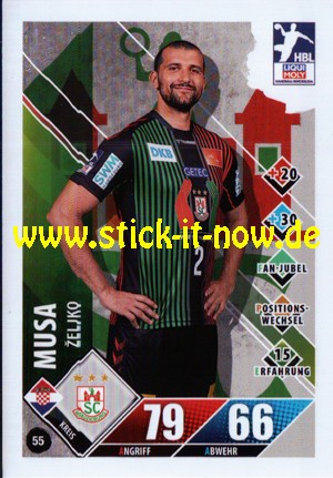 LIQUI MOLY Handball Bundesliga "Karte" 20/21 - Nr. 55