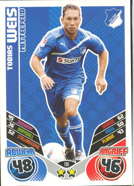 Tobias Weis - Match Attax 11/12