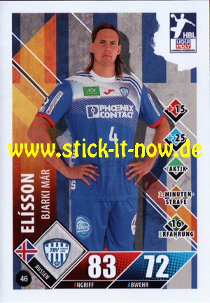 LIQUI MOLY Handball Bundesliga "Karte" 20/21 - Nr. 46