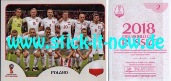 Panini WM 2018 Russland "Sticker" INT/Edition - Nr. 581