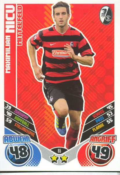 Maximilian Nicu - Match Attax 11/12